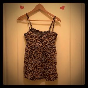 Cheetah print top